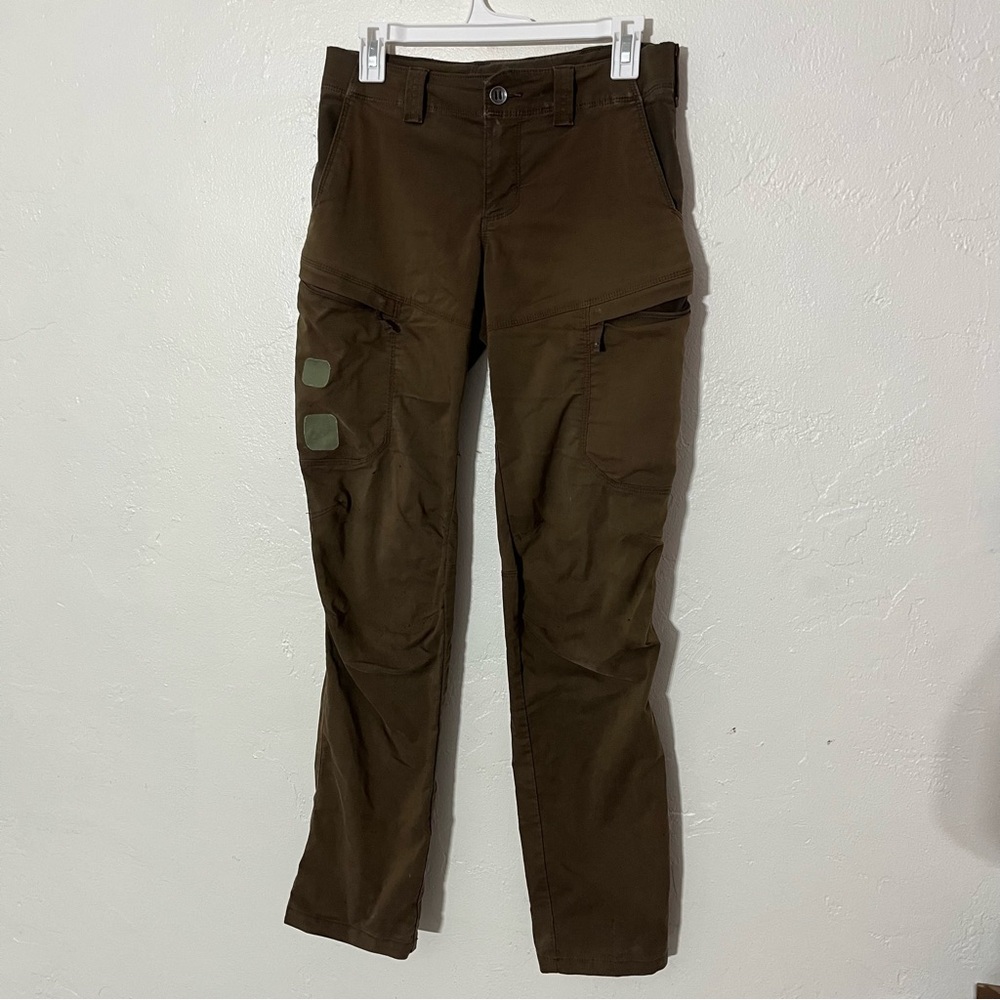 Women’s Distressed Workwear Tactical Cargo Hiking Pants 5.11 Sz 4 Long? Stretchy